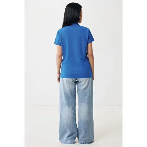 Iqoniq Yosemite Polo piqué pour femme en coton rec. bleu royal, Image 7