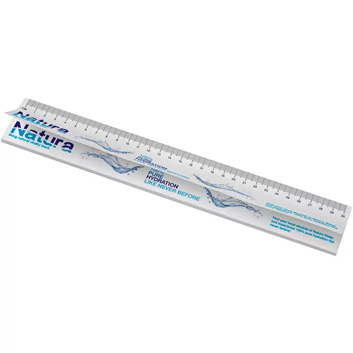 Sticky-Mate® recycled sticky notes with printed 30 cm ruler, Obraz 2