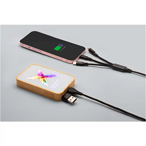 SCX.design P26 15W 5000 mAh MagSafe Powerbank en bois, Image 4