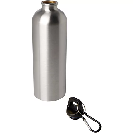 Gourde en acier inoxydable à simple paroi Oregon 750 ml, certifiée RCS, avec mousqueton, Image 4