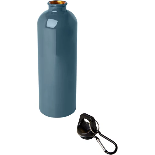 Gourde en acier inoxydable à simple paroi Oregon 750 ml, certifiée RCS, avec mousqueton, Image 4
