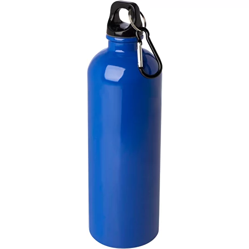 Gourde en acier inoxydable à simple paroi Oregon 750 ml, certifiée RCS, avec mousqueton, Image 1