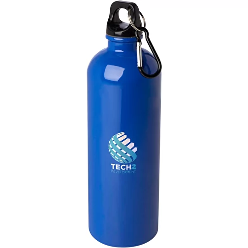 Gourde en acier inoxydable à simple paroi Oregon 750 ml, certifiée RCS, avec mousqueton, Image 2