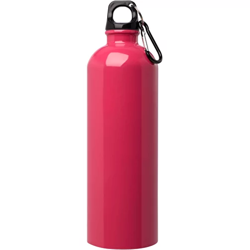Gourde en acier inoxydable à simple paroi Oregon 750 ml, certifiée RCS, avec mousqueton, Image 3