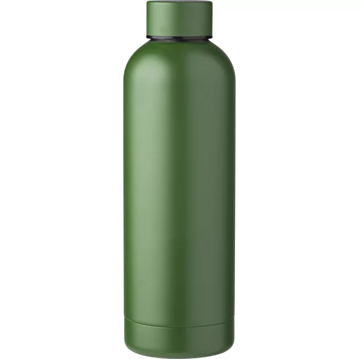 Gourde double paroi de 500 ml en acier inoxydable recyclé Isaih, Image 1