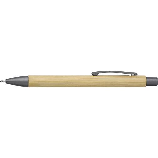 Stylo à bille en bambou et plastique Kalani, Image 2