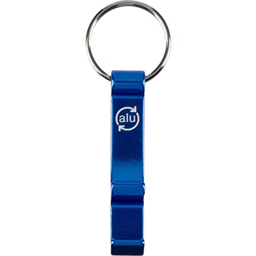 Porte-clés en aluminium recyclé Anneliese, Image 1