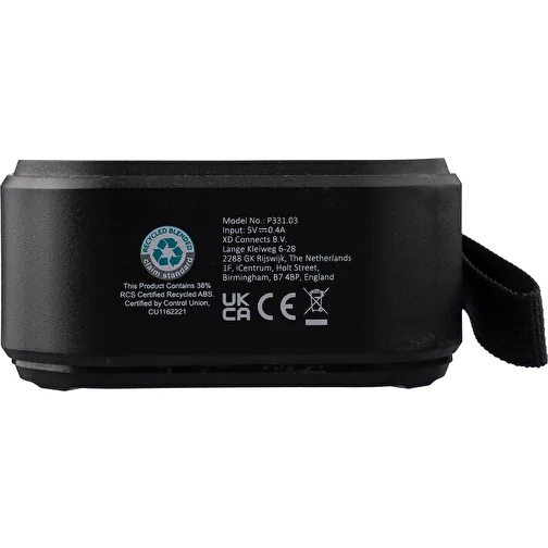 Enceinte sans fil d extérieur en ABS recyclé Lois, Image 5