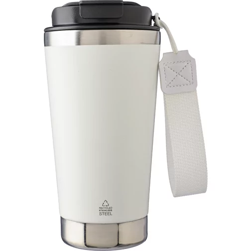 Mug isotherme en acier inoxydable recyclé Kayla, Image 1