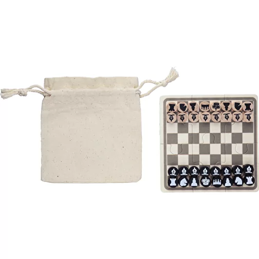 Set Gioco scacchi e dama in legno in legno Hank, Immagine 2