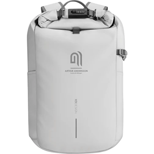 Urban sac à dos antivol hydrofuge, blanc cassé, Image 2