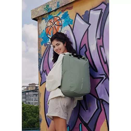 Urban sac à dos antivol hydrofuge, Iceberg green, Image 3