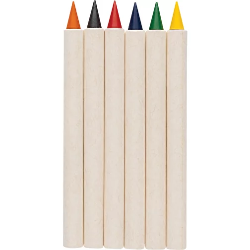 Micki GRS Infinity set de 6 crayons de couleur, blanc, Image 2