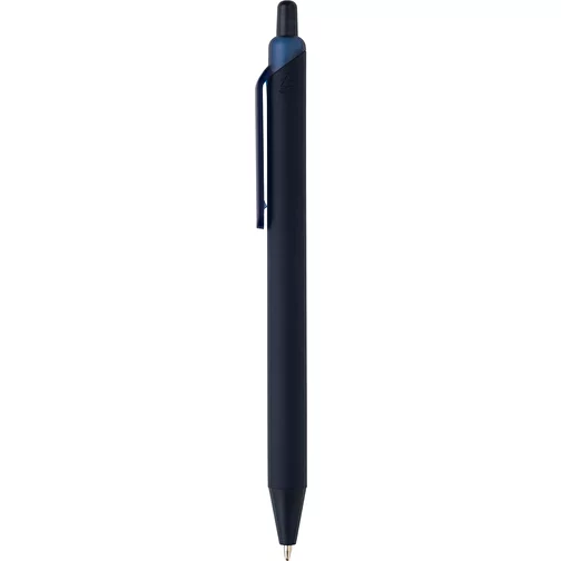 Stylet Tide Smooth Touch en ABS recyclé certifié GRS, bleu marine, Image 3