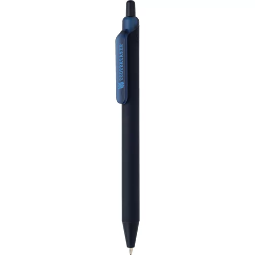 Stylet Tide Smooth Touch en ABS recyclé certifié GRS, bleu marine, Image 5