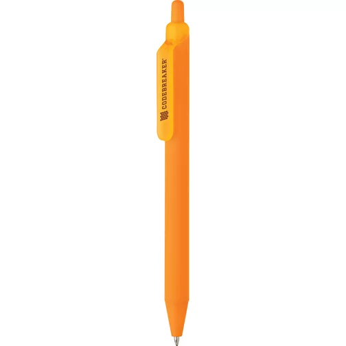 Stylet Tide Smooth Touch en ABS recyclé certifié GRS, orange, Image 5