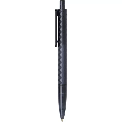 X3 Stylo Frosted en PC recyclé GRS, bleu marine, Image 3