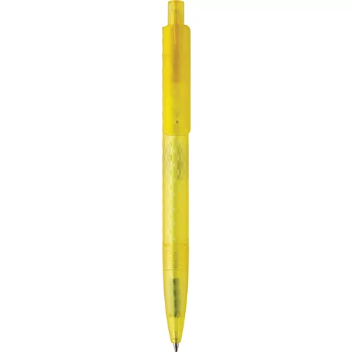 X3 Stylo Frosted en PC recyclé GRS, jaune, Image 2