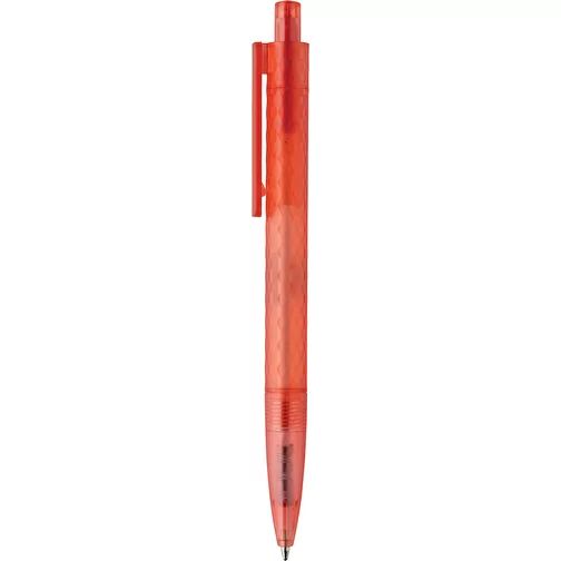 X3 Stylo Frosted en PC recyclé GRS, rouge, Image 3