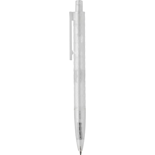 X3 Stylo Frosted en PC recyclé GRS, blanc, Image 2