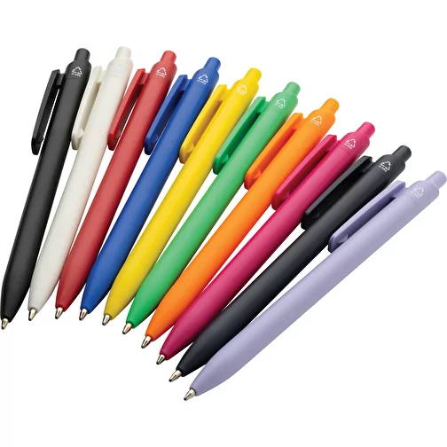 Stylo bille Botl en ABS recyclé certifié GRS, noir, Image 4