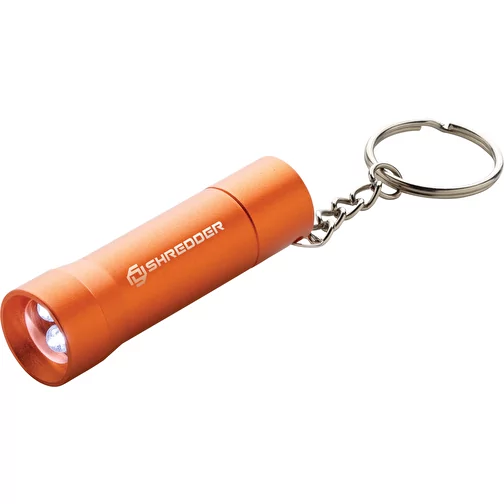 Lampe de poche porte-clés Flash en aluminium RCS rec., orange, Image 6