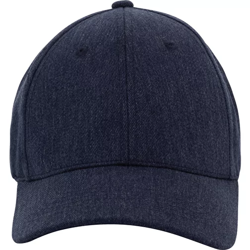 Casquette Milo AWARET 6-Panel-Heather, bleu marine, Image 2