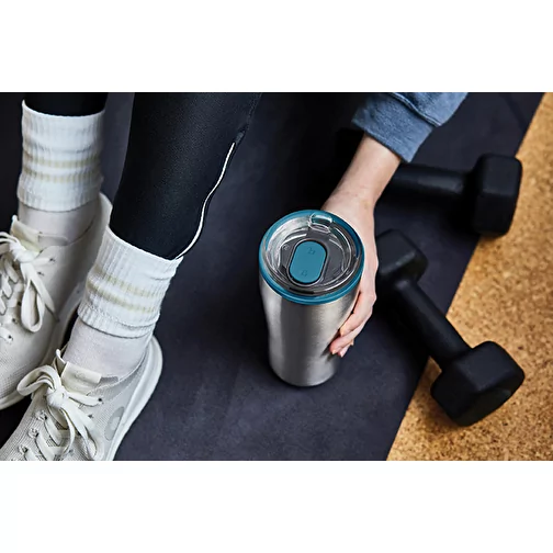 Black+Blum mug de voyage isolé 600ml, turquoise, Image 11