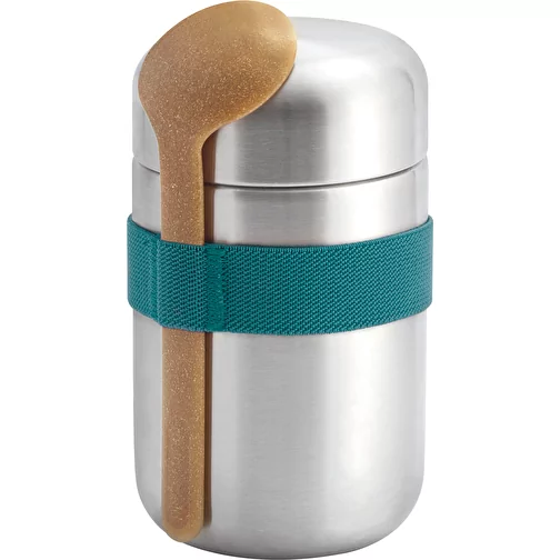 Flasque alimentaire Black+Blum 400ml, turquoise, Image 4