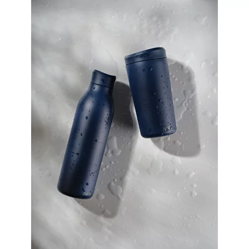 Avira Alix gobelet clic en acier RCS rec. 400ml, bleu marine, Image 10