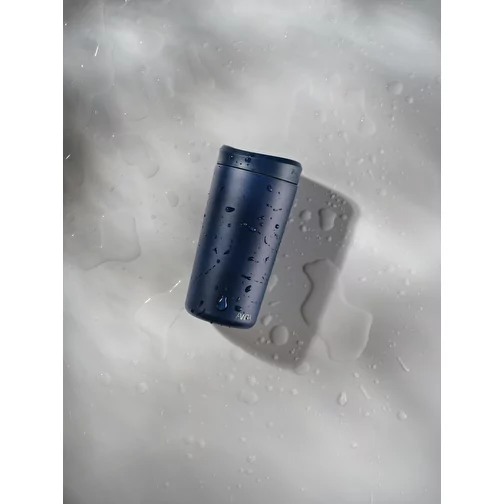 Avira Alix gobelet clic en acier RCS rec. 400ml, bleu marine, Image 12