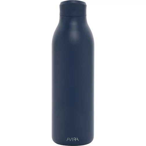 Bouteille d\'eau Avira Alok 600ml en acier RCS rec. 360, bleu marine, Image 2