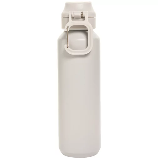 Via RCS Re-Steel Bouteille de sport avec bouchon, 600ml, beige, Image 4