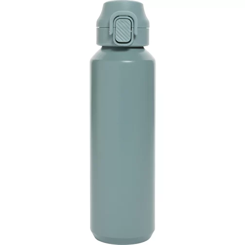 Via RCS Re-Steel Bouteille de sport avec bouchon, 600ml, vert, Image 2