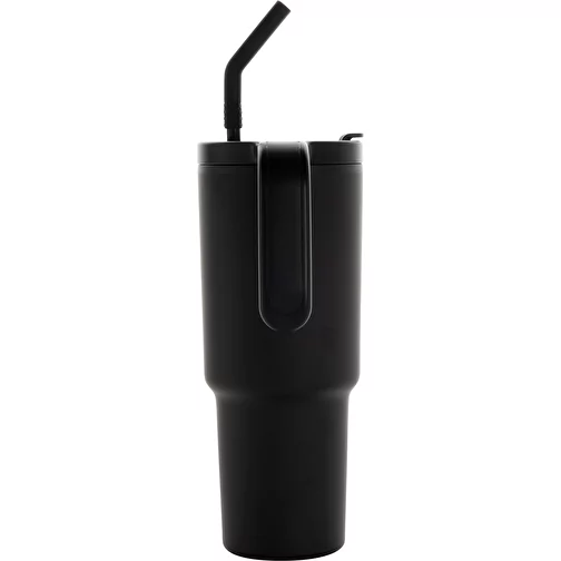Graphic 360 Gobelet en acier recyclé certifié RCS. Acier, 900ml, noir, Image 3