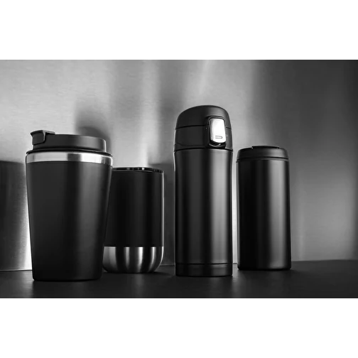 Gobelet Java 350ml double paroi en PP recyclé RCS, noir, Image 11