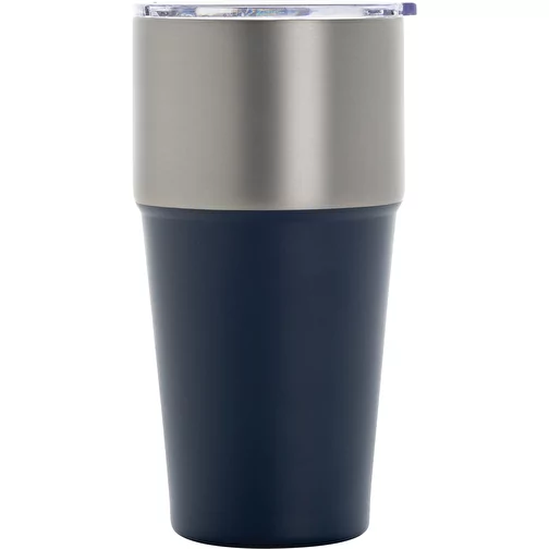 Gobelet Fluid en acier recyclé certifié RCS, 500ml, bleu marine, Image 4