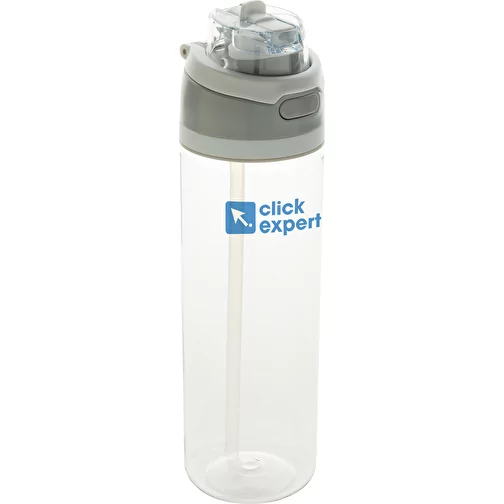 Bouteille d\'eau Omni Sip 800ml en RCS RPET, blanc, Image 9