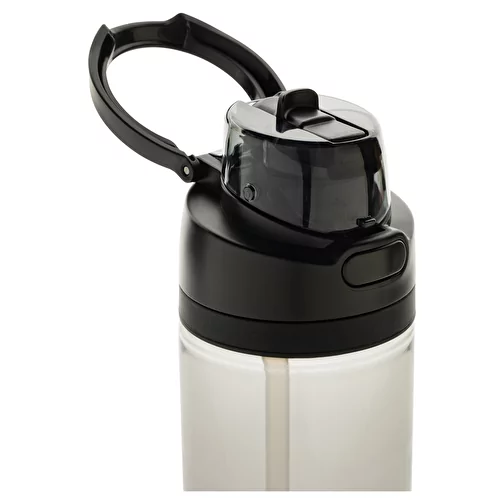 Bouteille d\'eau Omni Sip 800ml en RCS RPET, noir, Image 7