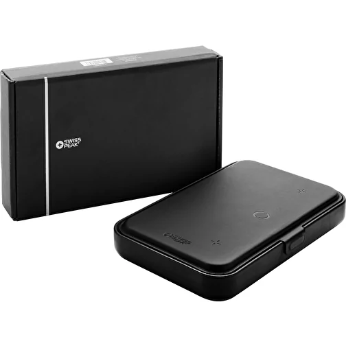 Swiss Peak Travel-Case en RCS rec. PU avec chargeur 3 en 1, noir, Image 12