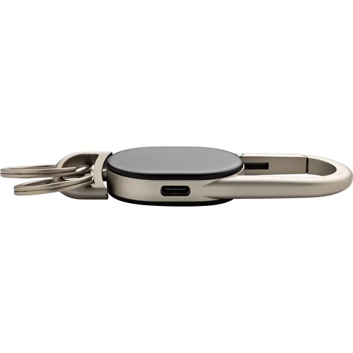 Porte-clés Keyfinder avec localisation mondiale et USB-C, noir, Image 4