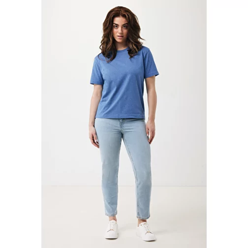 Iqoniq Teide T-shirt en coton recyclé, heather blue, Image 6