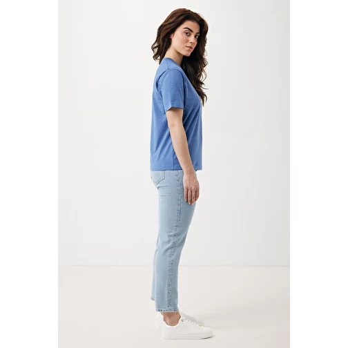 Iqoniq Teide T-shirt en coton recyclé, heather blue, Image 8