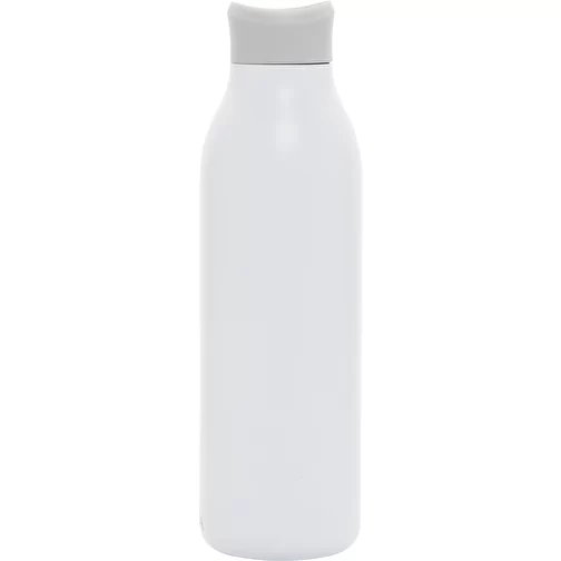 Bouteille d\'eau Avira Alok 600ml en acier RCS rec. 360, blanc, Image 3