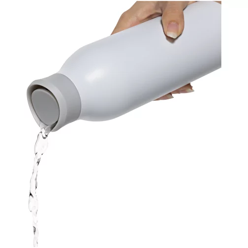 Bouteille d\'eau Avira Alok 600ml en acier RCS rec. 360, blanc, Image 6