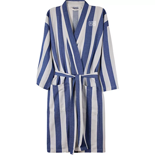 VINGA Ornos GRS Peignoir de hammam L/XL, bleu, Image 3