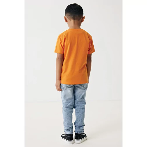 Iqoniq Koli Kids T-shirt en coton recyclé, orange, Image 9