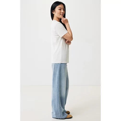 Iqoniq Yala T-shirt femme en coton recyclé, ivory white, Image 6
