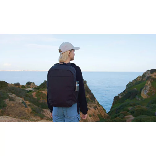Swiss Peak AwareT Edin Sac à dos 100% RPET pour ordinateur portable 15,6', noir, Image 13