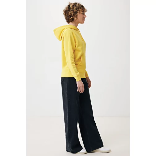 Sweat à capuche Iqoniq Rila Lightweight en coton recyclé, jaune, Image 8